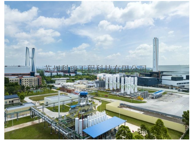 大规模餐厨垃圾沼气制氢加氢一体化项目在南海投产